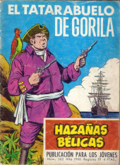 Hazañas bélicas (Vol.06 - 1958 série rouge) -262- El tatarabuelo de Gorila