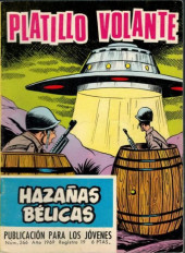 Hazañas bélicas (Vol.06 - 1958 série rouge) -266- Platillo volante