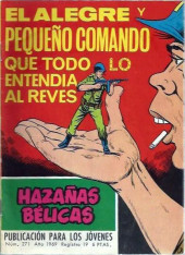 Hazañas bélicas (Vol.06 - 1958 série rouge) -271- El alegre y pequeño comando que todo lo entendia al reves