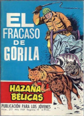 Hazañas bélicas (Vol.06 - 1958 série rouge) -277- El fracaso de Gorila