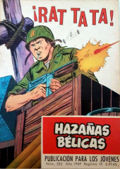 Hazañas bélicas (Vol.06 - 1958 série rouge) -282- ¡Rat ta ta!