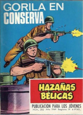 Hazañas bélicas (Vol.06 - 1958 série rouge) -285- Gorila en conserva