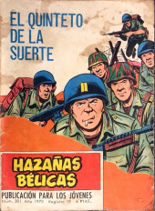 Hazañas bélicas (Vol.06 - 1958 série rouge) -301- El quinteto de la suerte