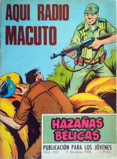 Hazañas bélicas (Vol.06 - 1958 série rouge) -310- Aquí radio Macuto