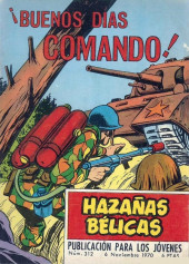 Hazañas bélicas (Vol.06 - 1958 série rouge) -312- ¡Buenos días comando!