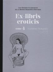 Les grands Classiques de la Bande Dessinée érotique - La Collection -7849- Ex-libris eroticis - tome 3
