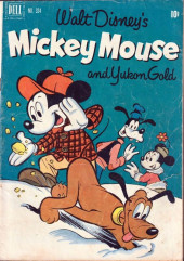 Four Color Comics (2e série - Dell - 1942) -334- Walt Disney's Mickey Mouse and Yukon Gold