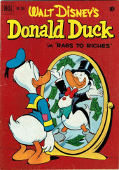 Four Color Comics (2e série - Dell - 1942) -356- Walt Disney's Donald Duck in Rags to Riches