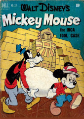 Four Color Comics (2e série - Dell - 1942) -371- Walt Disney's Mickey Mouse - The Inca Idol Case