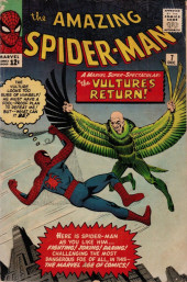 Couverture de The amazing Spider-Man Vol.1 (1963) -7- The Vulture's Return!