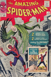 Couverture de The amazing Spider-Man Vol.1 (1963) -2- Duel to the Death with the Vulture!