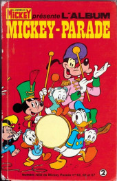 Mickey Parade -2REC02- 2e série - Album n°2 (n°65, 66 et 67)