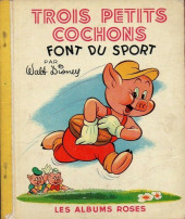 Les albums Roses (Hachette) -52- Trois petits cochons font du sport