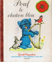 Les albums Roses (Hachette) -47b1976- Pouf le chaton bleu
