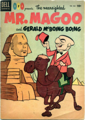 Four Color Comics (2e série - Dell - 1942) -602- UPA presents The Nearsighted Mr. Magoo and Gerald McBoing Boing