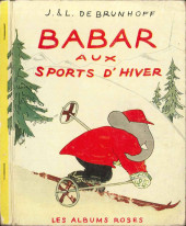 Les albums Roses (Hachette) -38- Babar aux sports d'hiver