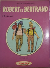 Robert et Bertrand -Pub- 3 histoires