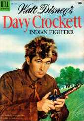 Four Color Comics (2e série - Dell - 1942) -631- Walt Disney's Davy Crockett - Indian Fighter