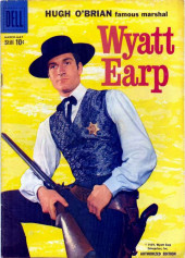 Couverture de Hugh O'Brian Famous Marshall - Wyatt Earp (Dell - 1958) -6- Issue # 6