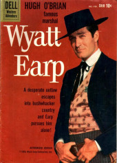 Couverture de Hugh O'Brian Famous Marshall - Wyatt Earp (Dell - 1958) -9- Issue # 9