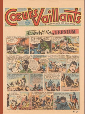 (Recueil) Cœurs Vaillants (Après-guerre) -21- Cœurs vaillants 1955 (du n°35 au n°52)