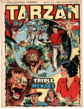 Tarzan (Collection Tarzan - 1e Série - N&B) -54- Triple menace