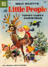 Four Color Comics (2e série - Dell - 1942) -868- Walt Scott's The Little People - Topsy-Turvy Christmas