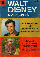 Four Color Comics (2e série - Dell - 1942) -997- Walt Disney presents The Nine Lives of Elfego Baca / Tales of Texas John Slaughter