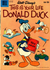 Four Color Comics (2e série - Dell - 1942) -1109- Walt Disney's This Is Your Life Donald Duck
