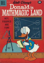 Four Color Comics (2e série - Dell - 1942) -1198- Walt Disney's Donald in Mathmagic Land