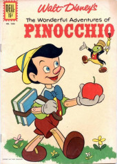 Four Color Comics (2e série - Dell - 1942) -1203- Walt Disney's The Wonderful Adventures of Pinocchio
