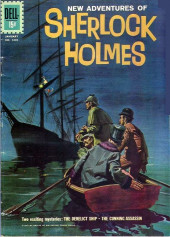 Four Color Comics (2e série - Dell - 1942) -1245- New Adventures of Sherlock Holmes - The Derelict Ship / The Cunning Assassin
