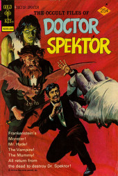 The occult Files of Dr Spektor (Gold Key - 1973) -9- Issue #9