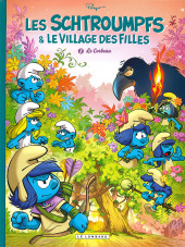 Couverture de Les schtroumpfs & le Village des filles -3- Le corbeau