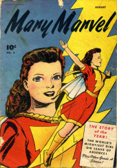 Couverture de Mary Marvel (Fawcett - 1945) -4- Leave of Absence!