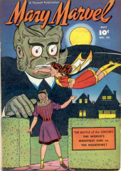 Mary Marvel (Fawcett - 1945) -24- The World's Mightiest Girl versus the Nightowl!