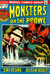 Monsters on the prowl (Marvel comics - 1971) -19- The Creature from the Black Bog!