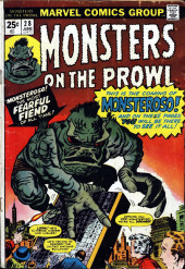 Monsters on the prowl (Marvel comics - 1971) -28- This Is the Coming of Monsteroso!