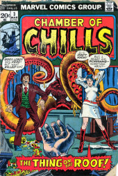 Couverture de Chamber of Chills (Marvel - 1972) -3- The Thing on the Roof!