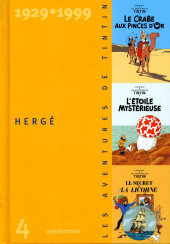 Tintin, coffret anniversaire 1929-1999 -4- Les aventures de Tintin 1929-1999