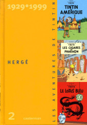 Tintin, coffret anniversaire 1929-1999 -2- Les aventures de Tintin 1929-1999