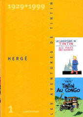 Tintin, coffret anniversaire 1929-1999 -1- Les aventures de Tintin 1929-1999