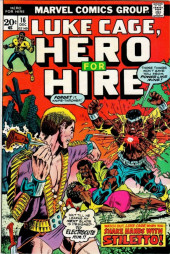 Luke Cage, Hero for Hire (Marvel - 1972) -16- Shake Hands With Stiletto!
