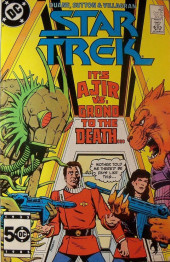 Star Trek (1984) (DC comics) -25- It's Ajir vs. Grond to the Death...