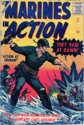 Marines in action (Atlas - 1955) -13- They Raid at Dawn!