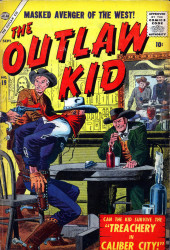 The outlaw Kid Vol.1 (Atlas - 1954) -19- Treachery In Caliber City!