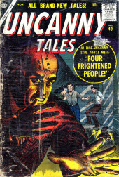 Uncanny Tales Vol.1 (Atlas - 1952) -49- Four Frightened People!