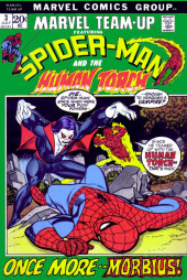 Couverture de Marvel Team-Up Vol.1 (Marvel comics - 1972) -3- Once More--Morbius!