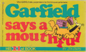 Garfield (1980) -21- Garfield says a mouthful