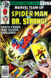Marvel Team-Up Vol.1 (1972) -76- Death Cards and Silver Daggers!